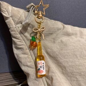 Handmade bag charm